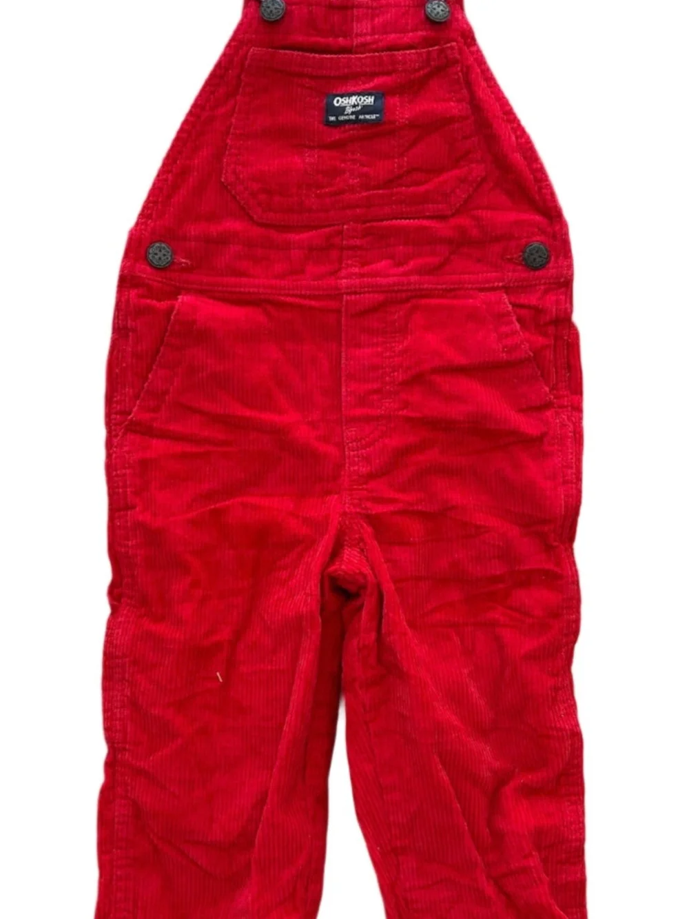 OshKosh B'gosh Red Corduroy Overalls for Kids